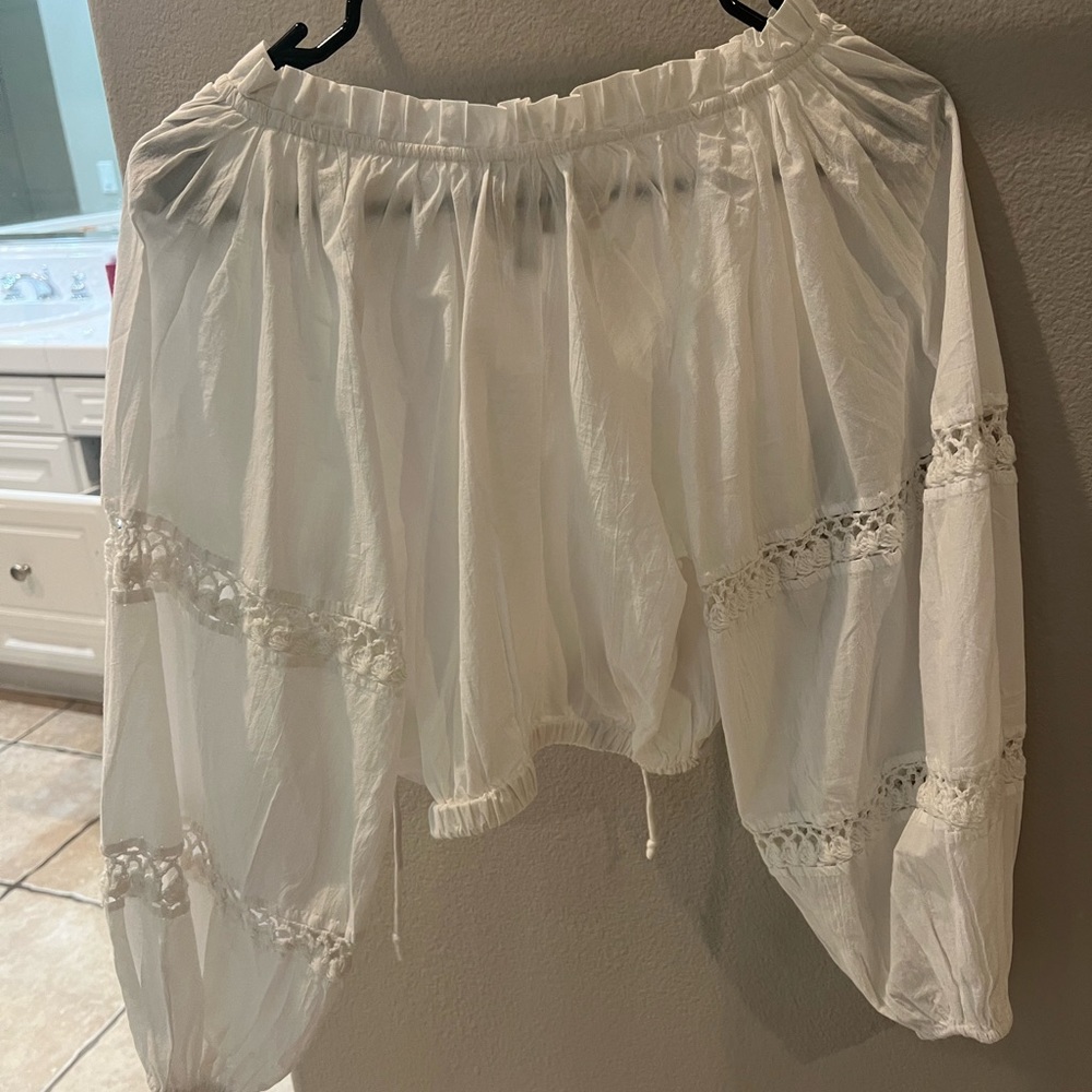Cleobella Paltrow top in ivory- worn once size small - Picture 5 of 5